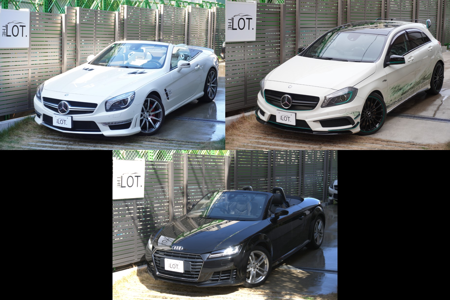 SL63 A45 TT 比較 THE LOT.