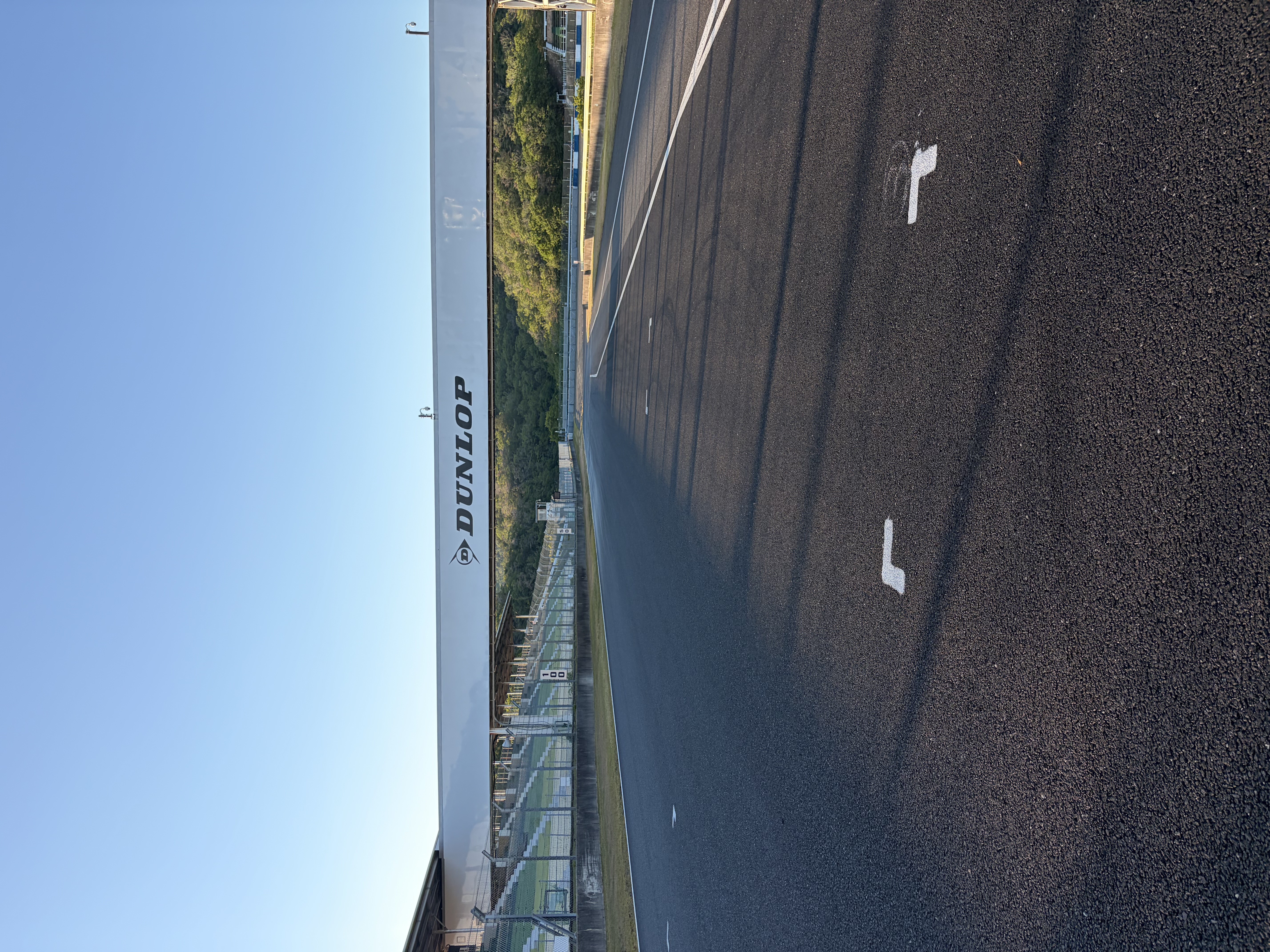 Okayama International Circuit Home Straight