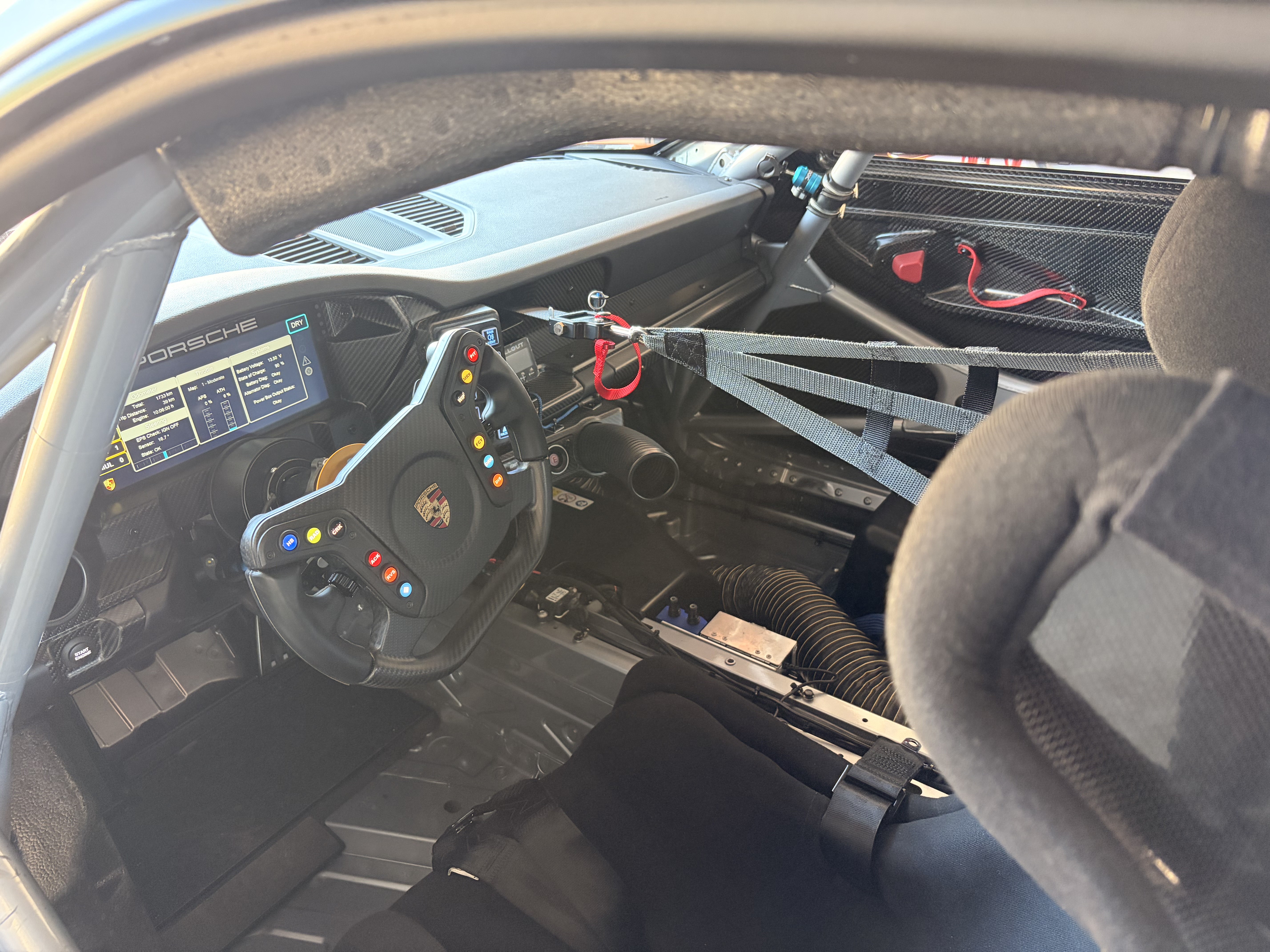 Porsche 911 GT3 Cup Cockpit